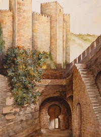 Inside Puerta Agua c16th century.